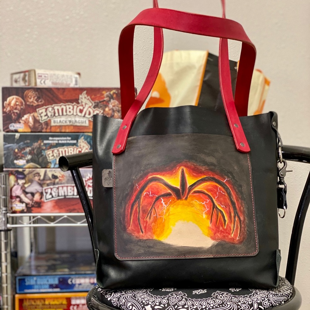 Handmade Leather Tote